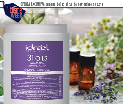 COSME WEEK NOVIEMBRE: IDRAET