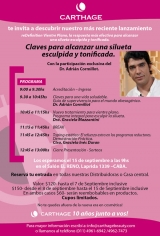 Evento Carthage, con el Dr. Adrin Cormillot: Claves para alcanzar una silueta esculpida y tonificada
