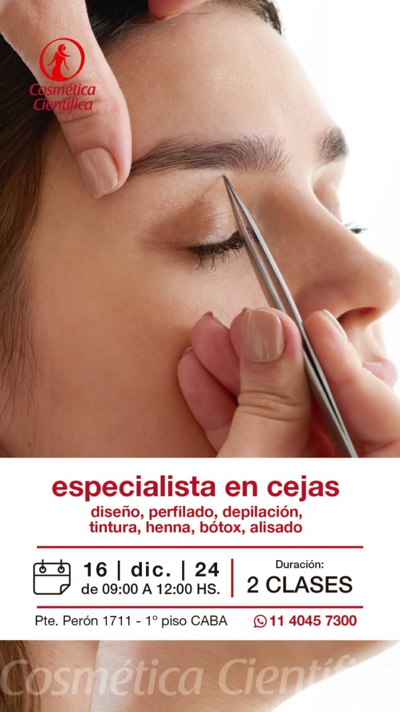 Especialista en cejas