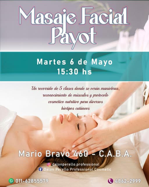 Curso > Masaje facial payot