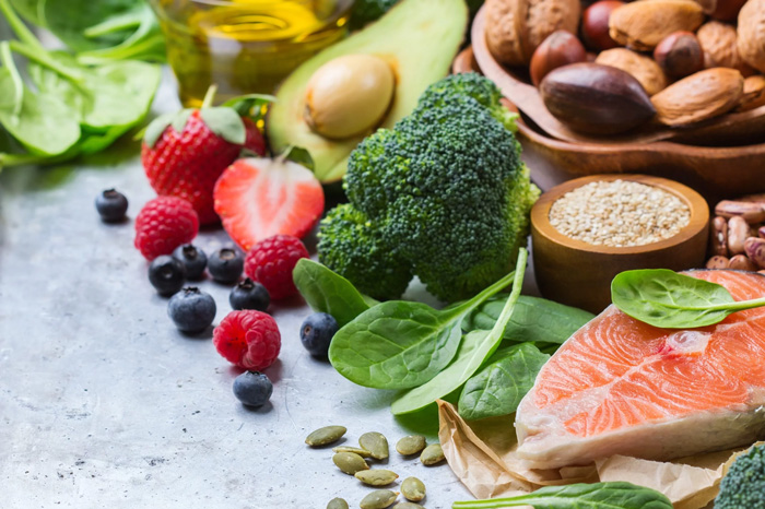 alimentación “antioxidante”