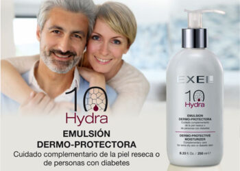 Hydra 10: emulsión dermo-protectora para el cuidado complementario de la piel reseca