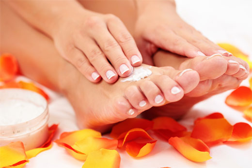 EXFOLIACION DE MANOS Y PIES