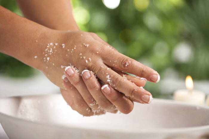EXFOLIACION DE MANOS Y PIES