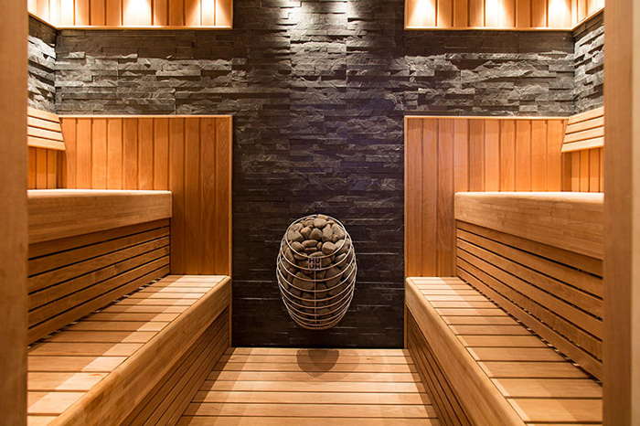 Sauna húmedo y seco