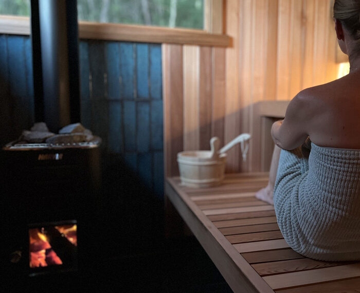 Pasos básicos para una sesión de sauna seco