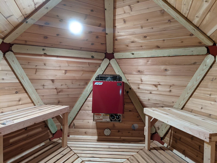 Pasos básicos para una sesión de sauna seco